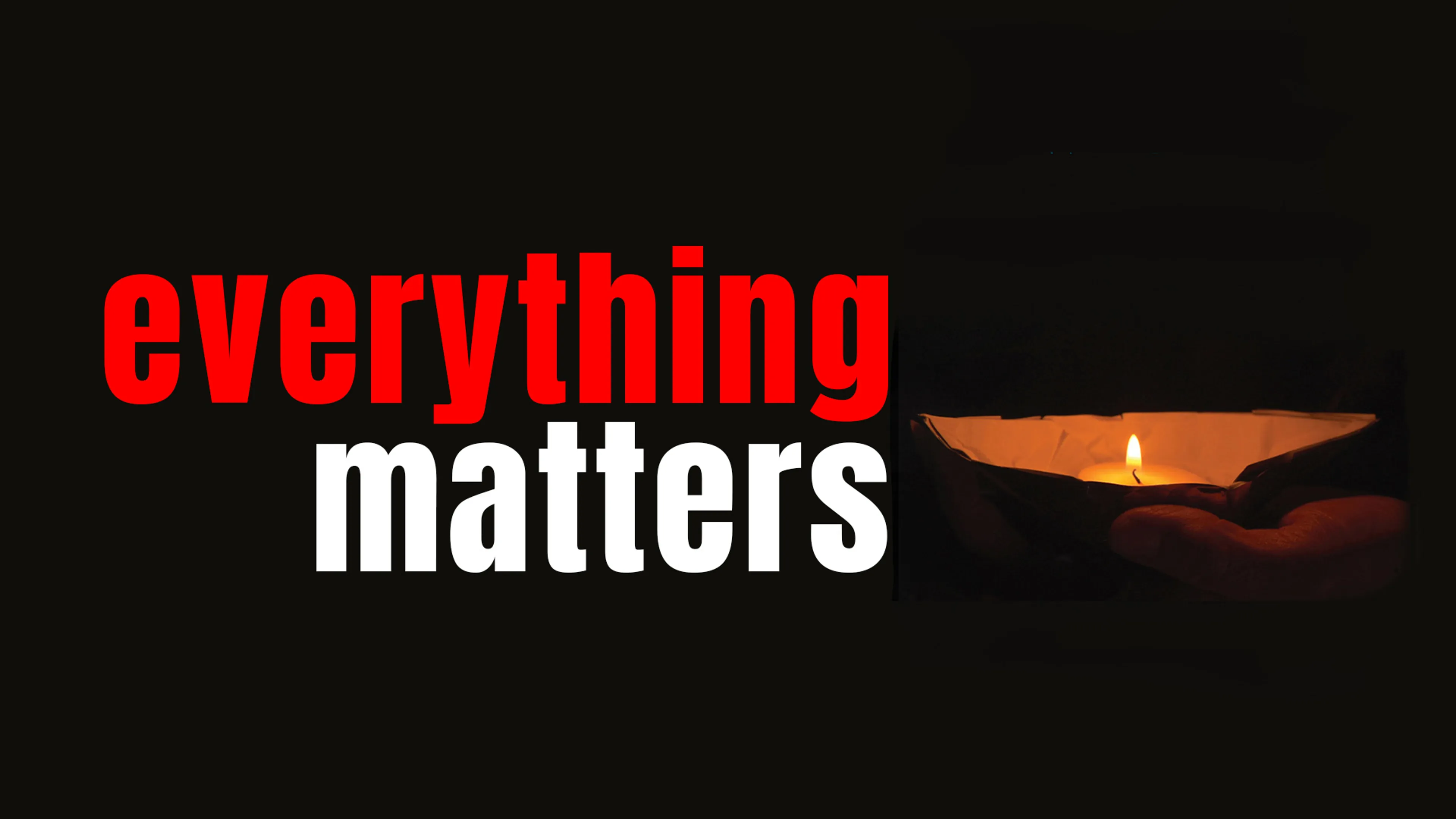 Everything Matters poster